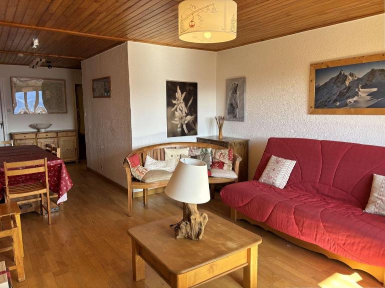 Spacieux appartement 8 pers, balcon sud, télésiège à 150m, animaux acceptés - Vieil Alpe - FR-1-405-37 - B&B L'Alpe d'Huez