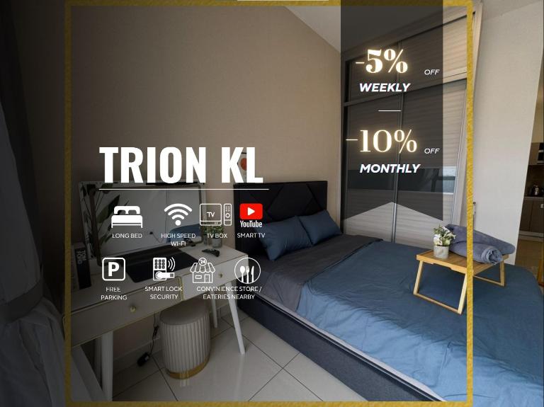 TRION KL, KLCC TRX IKEA at Chan Sow Lin, Kuala Lumpur by ONE Guesthouse - Bed and Breakfast Kuala Lumpur