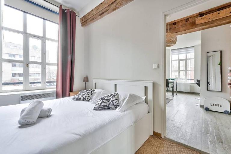 Appartement lumineux et calme parking gratuit - Bed and Breakfast Rijsel