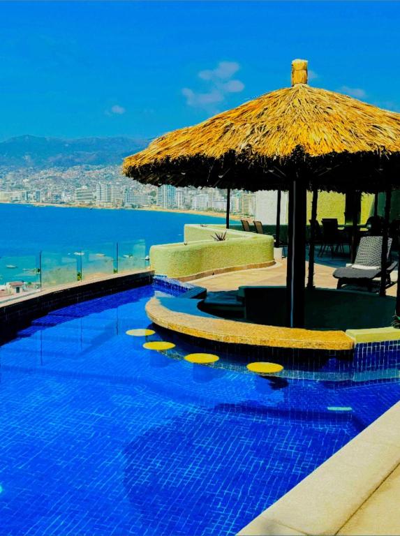 3 Atardeceres, Pet Friendly Vista al Mar en Brisas - Ferienwohnung Acapulco