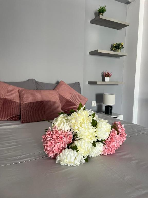 Dimitris Family Apartment - Chambres d'hôtes Néa Moudhaniá