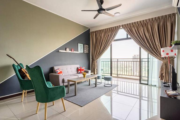 Molek Regency City View 6Pax Netflix - B&B Johor Bahru