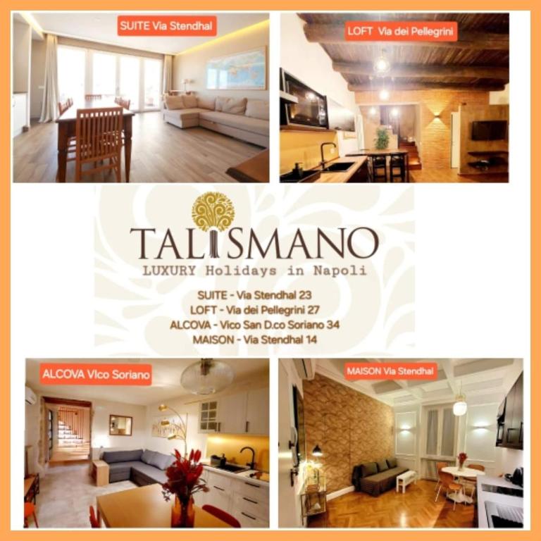 Talismano Luxury Suite & Loft & Alcova & Maison - Chambres d'hôtes Naples