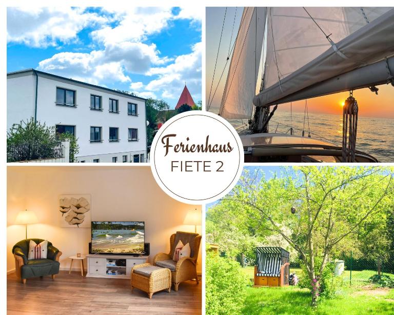 Ferienhaus Fiete 2 - Gemütliches Familienferienhaus auf Rügen - Bed and Breakfast Sagard