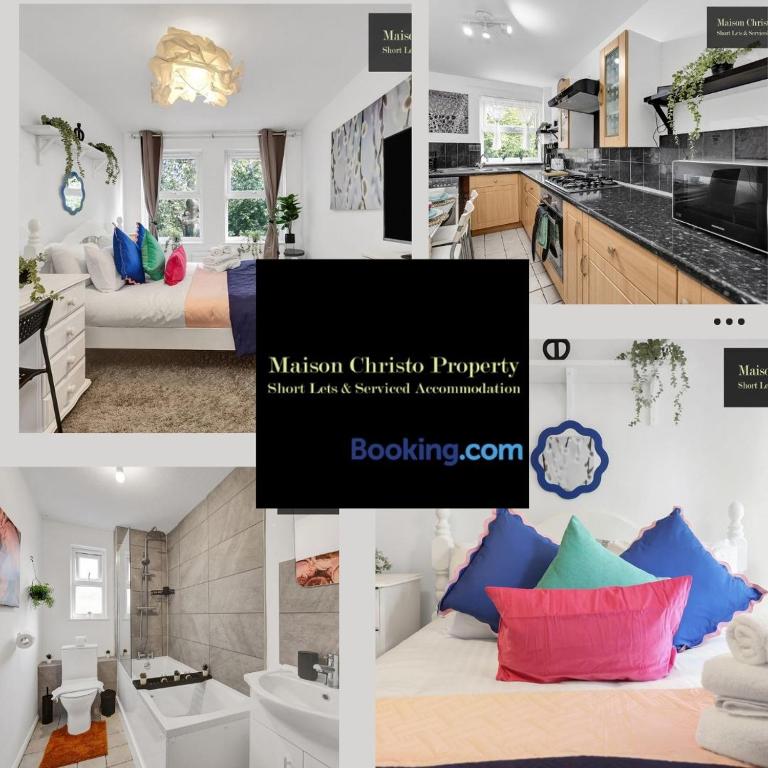 WEEKLY OR MONTHLY STAYS, London, Stepney Green, 2Bedroom Apt, Sleeps 6, Servcied Apartment By Maison Christo Property Short Lets & Serviced Accomdation - B&B London
