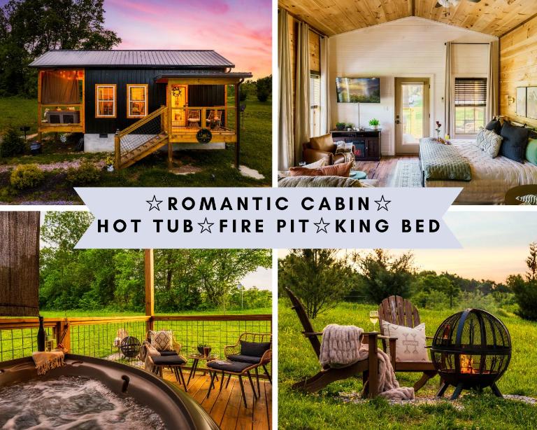 Romantic Cabin - The Woodland Nook - B&B Sevierville