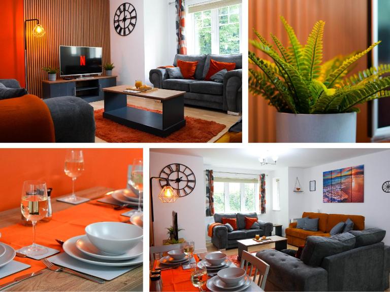 Whole 2-Bed Apartment - Contractors, Professionals, ULEZ Free, Free Parking, B'ham City 10mins - Bed and Breakfast Birmingham
