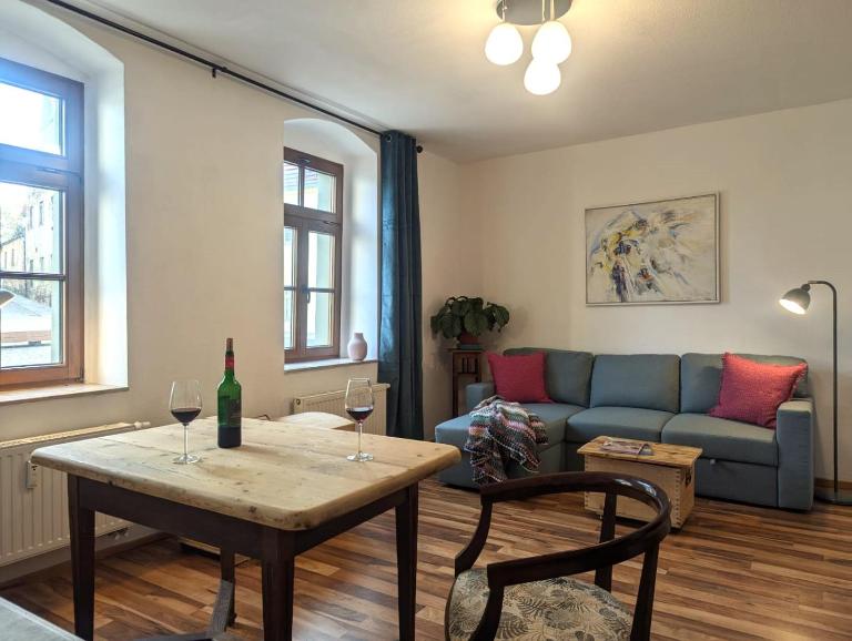 Vintage-Wohnung Silberstadt - Ferienwohnung Freiberg