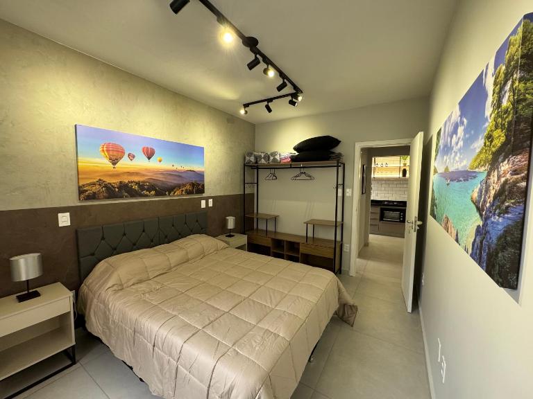Apartamento Gonzaga Conforto - B&B Santos