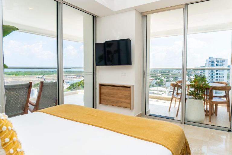 Comoda Suite Vista al lago-Amanecer hermoso CB1130 - B&B Cartagena de Indias