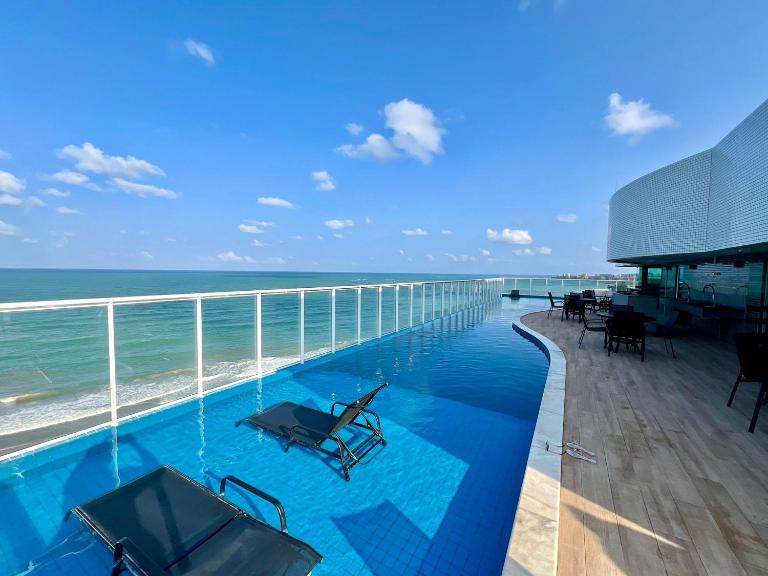 RN Studio 1019 - 2Min da Praia | Mandi Hospitalidade - Chambres d'hôtes Maceió