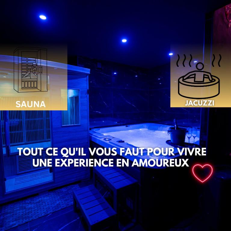 L'Elixir d'Amour Love Room proche Disneyland - B&B Étampes-sur-Marne