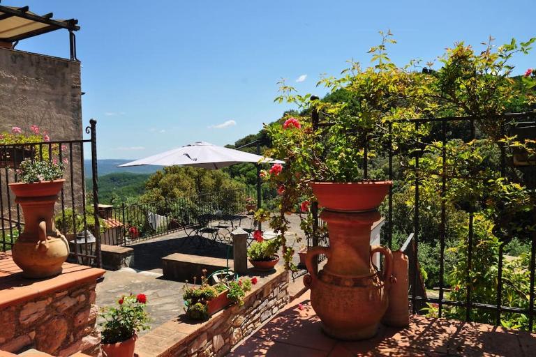 Casa La Terrazza-Le Fornaci- - B&B Sassetta