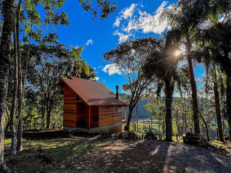 Chalé dos Plátanos, com banheira, Nova Petrópolis - B&B Nova Petrópolis