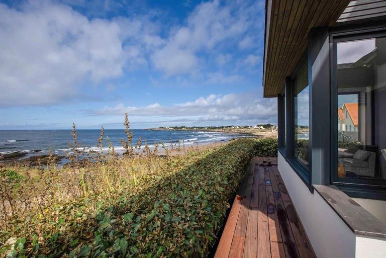Villa unique face océan et plage de la govelle - B&B Batz-sur-Mer