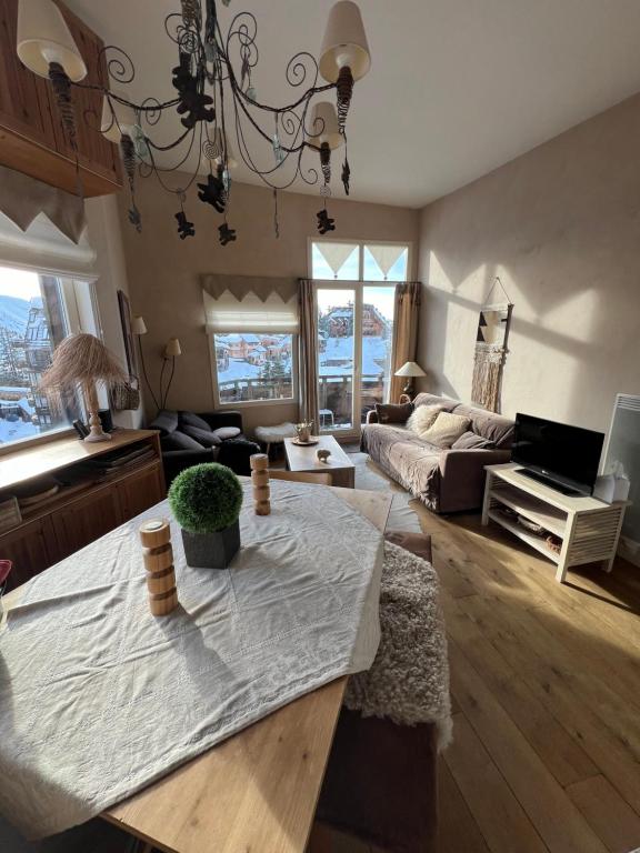 Bright spacious 1 bedroom apartment in residence SNOW Avoriaz 41m2 - B&B Avoriaz
