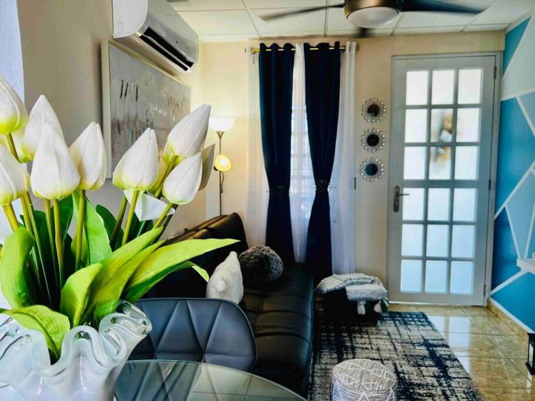 BlueBreeze - Cozy Apartment Near Airport - Bed and Breakfast San Juan