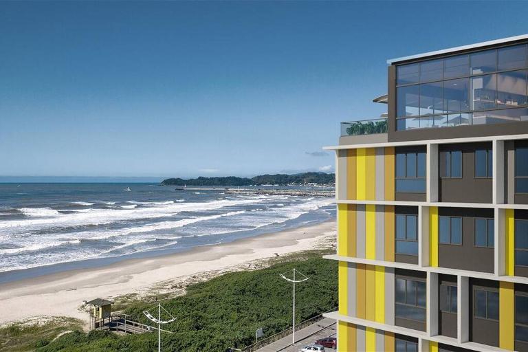 Apartamento beira mar - Chambres d'hôtes Navegantes