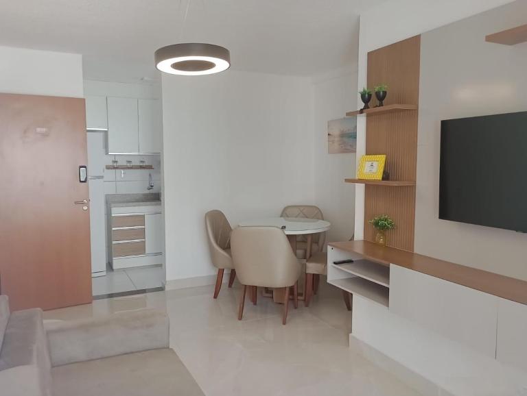 La Palma 204 - Pé na Areia - Praia dos Milionários - Condomínio VOG Atlântico - Chambres d'hôtes Ilhéus