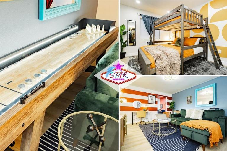 Star Motel Unit 4- Premier Downtown Hotel Luxury 1br Private Oasis - B&B Las Vegas