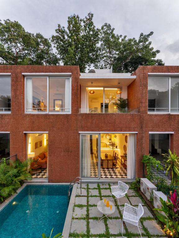 La Verona by The Blue Kite - 2 & 3 BHK Villas in Assagao with Private Pool, Garden, Caretaker, Kitchen & Security - B&B Assagao