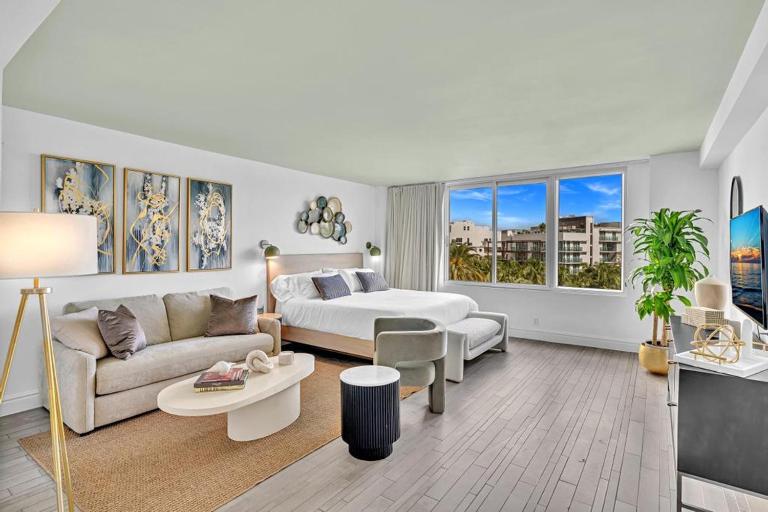 1100 West South Beach Lux Waterfront Studio - Ferienwohnung Miami Beach