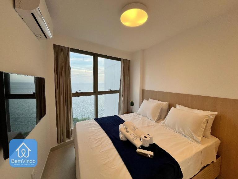 Beach Class Com Varanda e Vista Mar - Ferienwohnung Salvador