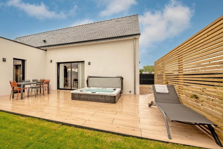 Maison Simone - Belle Maison pour 6 avec Jacuzzi - B&B Lesneven