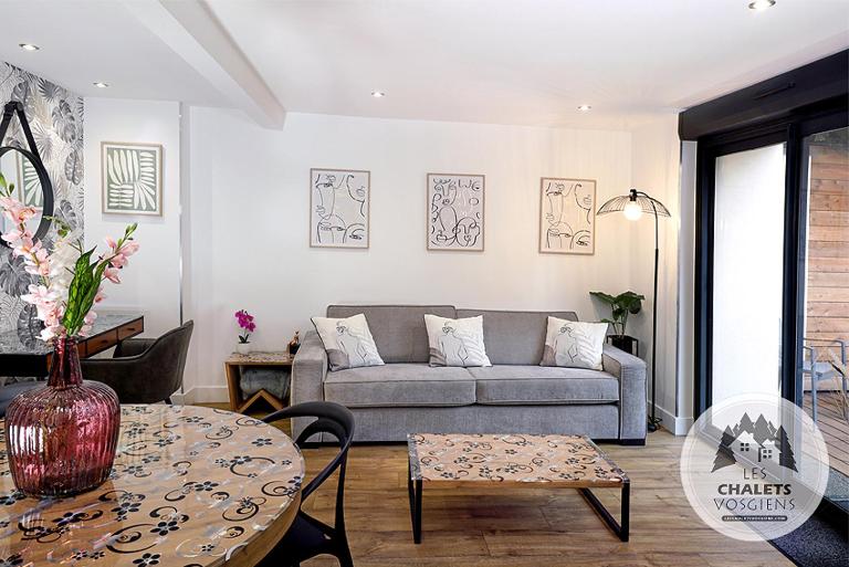Le Briand Appartement 4étoiles Nancy Thermal Cosy avec Terrasse Wifi - B&B Nancy