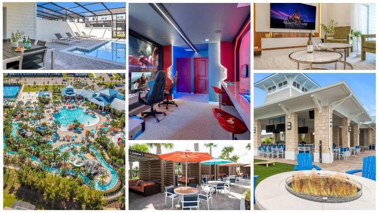 Large Windsor Island Villa with Pool and Arcade - Bed and Breakfast Davenport