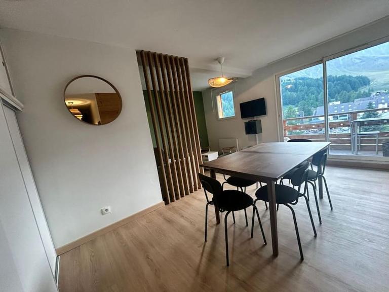 Appartement au ski spacieux pour 7P, piscine sauna - B&B La Foux d'Allos