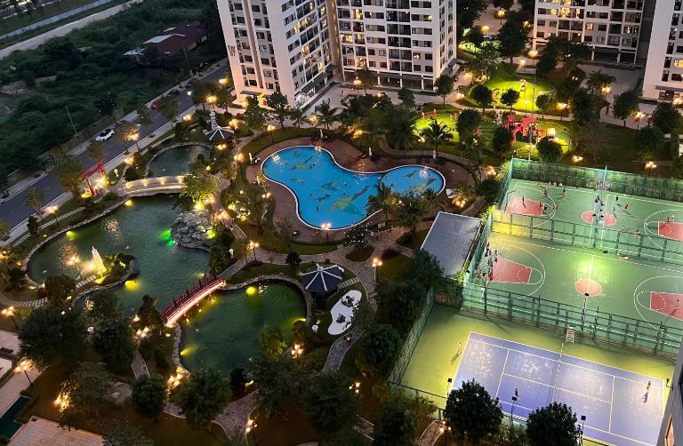 Vinhome Grand Park Homestay-ZEN Garden House - B&B Long Bình