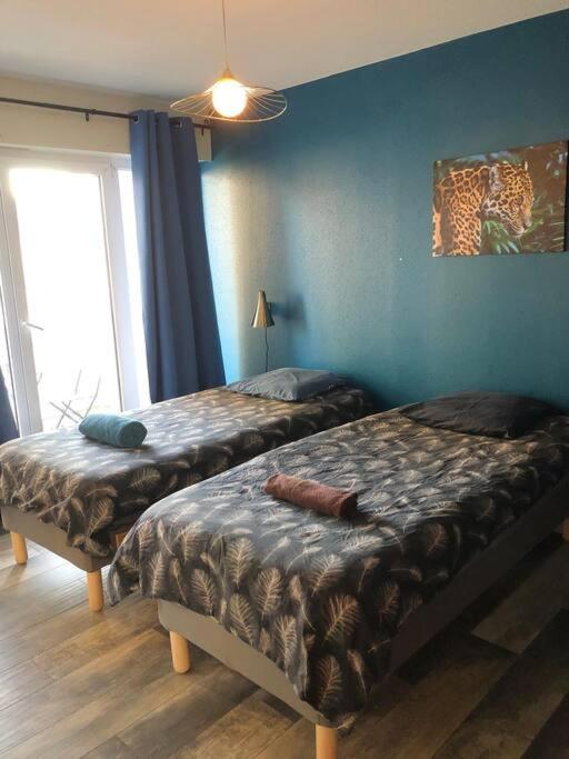 Appart Chanael - Central, Balcon - B&B Saint-Louis