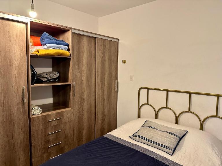 Habitación privada con balcón en zona norte CMDX - B&B Mexico City