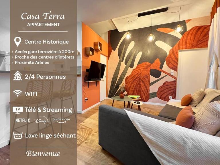 Appartement à deux pas des arènes - B&B Nimes