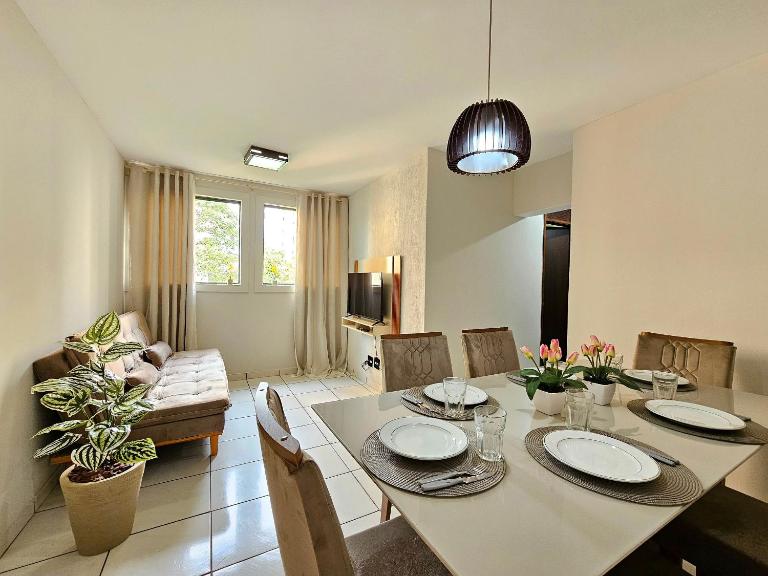 Apt 402 com 3 quartos 10min Paraguai e 5min centro - B&B Foz de Iguazu