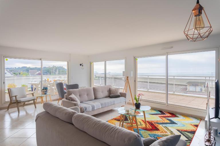 Glaz-Zen - Spacieux appt face à la mer - B&B Erquy