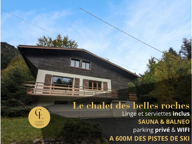Chalet des Belles Roches, 14 pers, garden, sauna - B&B La Bresse