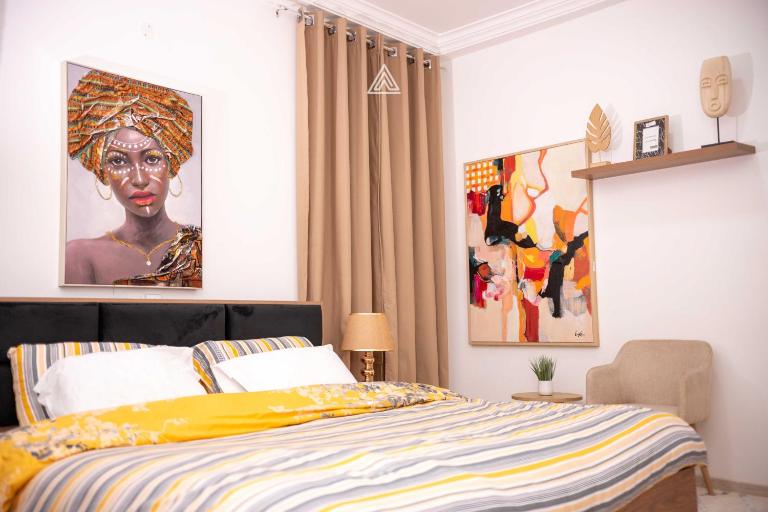 Cozy 1BR Apartment in Trendy Neighborhood - B&B Accra