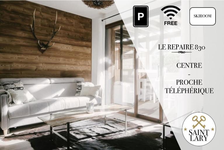 Le Repaire 830 - Appartement 6 personnes - Saint Lary Soulan - Ferienwohnung Saint-Lary-Soulan