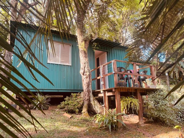 Container com Deck e Vista I Climatizado e Aconchegante em Curitiba na Natureza - Ferienwohnung Curitiba