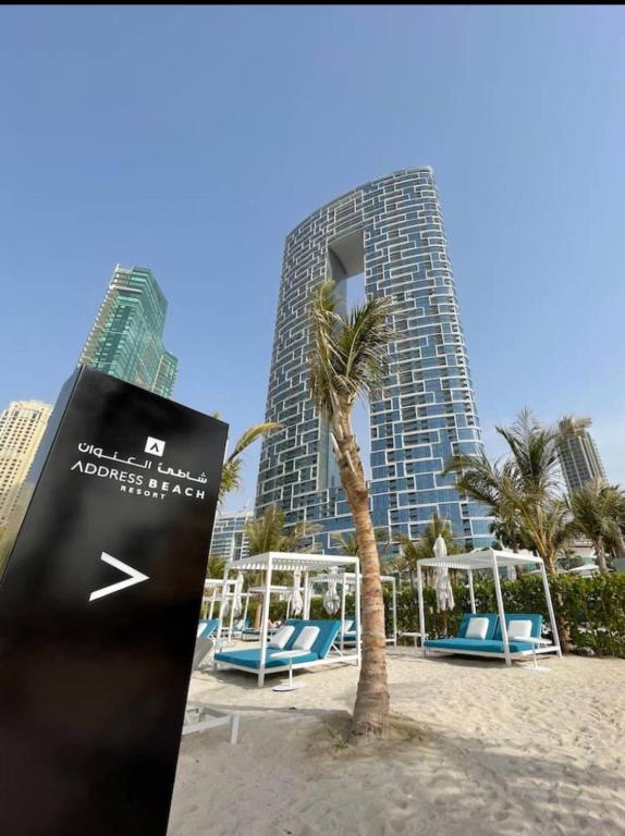 2 BDR Apt The Address Beach Resort JBR - Ferienwohnung Dubai
