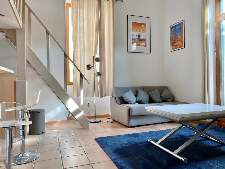 Appartement terrasse centre, - Ferienwohnung Menton