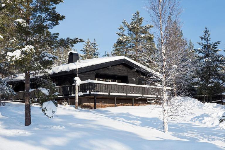 Sauna | Engine heater | Wood stove | Terrace - Ferienwohnung Lofsdalen