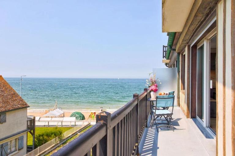 Les Forges-F2 front de mer-4 pers, wifi & parking - B&B Blonville-sur-Mer