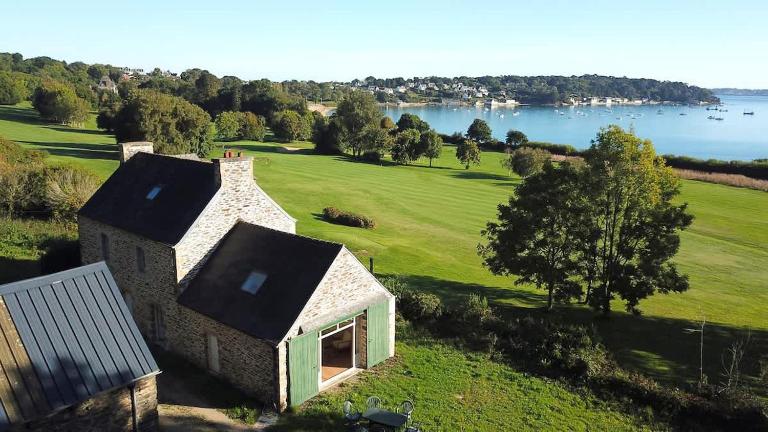 House on the golf course with sea views - B&B Carantec