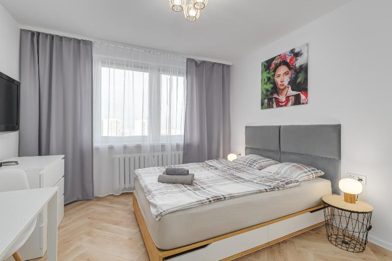 Andersena 190 B - 12 piętro - 10 min CMKP - 5 min Metro - 15 min Centrum - Chambres d'hôtes Varsovie