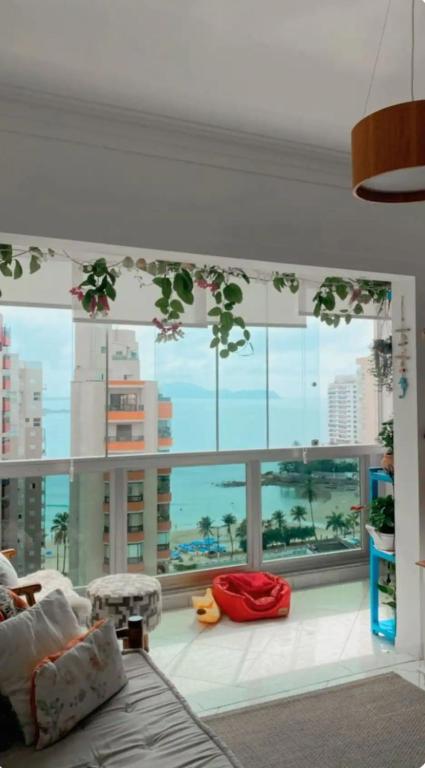Apartamento com um linda vista para o mar - Chambres d'hôtes Guarujá