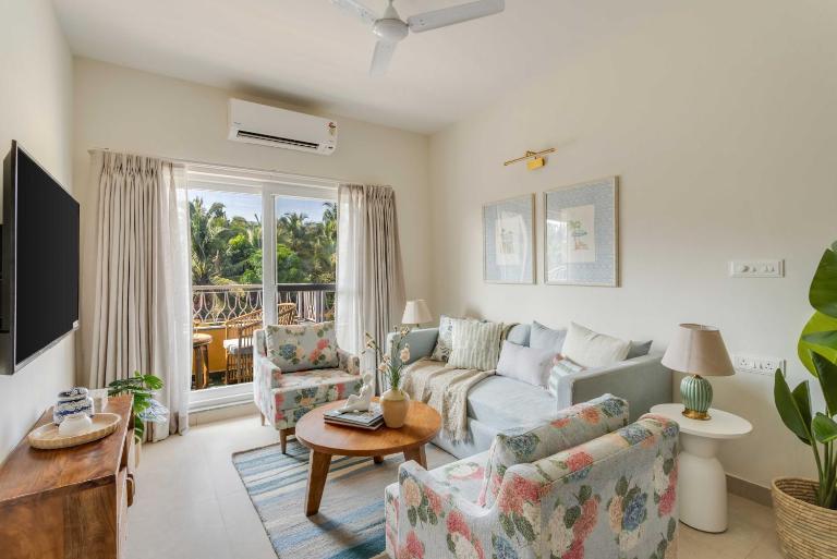 Wind Chimes 1 BHK Apartment by tisyastays - B&B Candolim