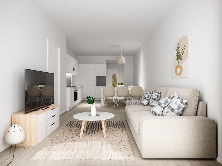 Compact 2BDR Apartment with Private Sauna - B&B Rovaniemi